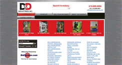 Desktop Screenshot of danddindustries.com